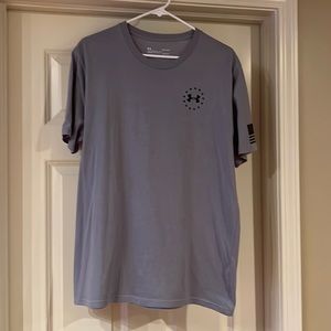 Mens Under Armour Freedom short sleeve t-shirt